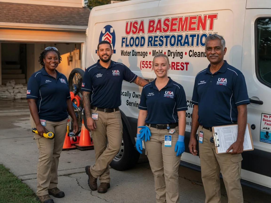 Basement Flood Cleanup company in Deerbrook, WI