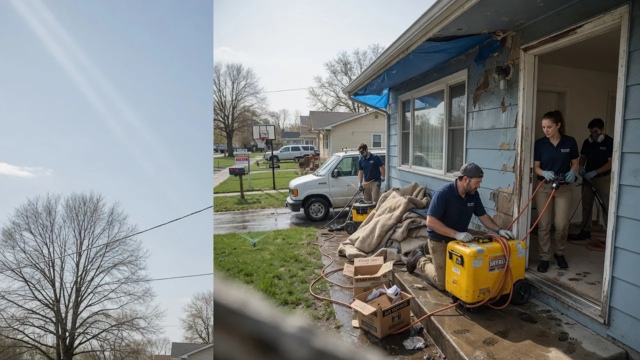 Basement Flood Cleanup in Deerbrook, WI near me